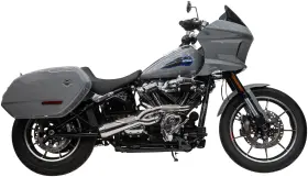 Trask Tm-5132po 2-into-1 Big Sexy Exhaust System For M8 Softail - Stainless
