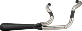 Tm-5300bk Trask 2-into-1 Assault Full Exhaust System Black Harley Davidson Sportster