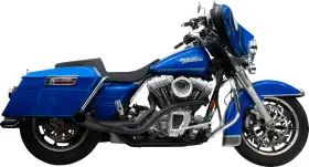 Tm-5740bk Trask Up Yours 2-1 Black Exhaust System Fits 1999-2016 Harley Touring