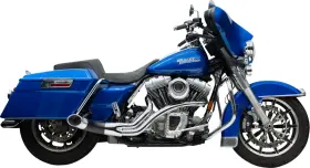Tm-5740ch Trask Up Yours 2-1 Chrome Exhaust System Fits 1999-2016 Harley Touring
