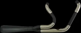 Tm5000bk Trask 07-16 Harley Road King Assault 2-into-1 Exhaust System