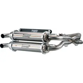 Trinity Racing Tr-4119d-ss Stage 5 Full Exhaust Systems Natural