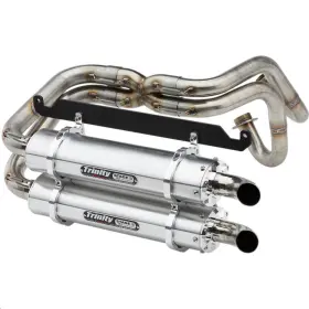 Trinity Racing Tr-4170d Stage 5 Full Exhaust System - Brushed