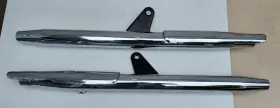 T2206441 Triumph T2206443 Exhaust Mufflers America Bonneville 2007-2016 C4