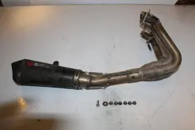 T2207447 Triumph 2023 Trident 660 Full Exhaust System Headers Pipe Muffler