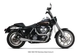 005-4440199 Two Brothers Racing Comp-s 2-into-1 Full Exhaust System Brushed Stainless Steel