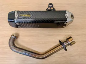 005-5030105-t Two Brothers Racing Tarmac Complete Exhaust System Yamaha Xmax 300 X-max