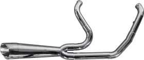 005-5120199-psg Two Brothers Racing Tbr Comp S 2in1 Exhaust Softail M8 Polished With Turnout