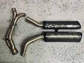 Mewa7325riwj Two Brothers Racing 2009-2014 Yamaha Yzf R1 Brother S Exhaust Mid Pipe Black Series