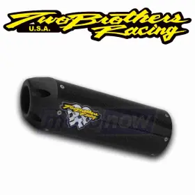 A7qz Two Brothers Racing Mn/a7qz Hurricane Storm Series Slip-ons For 2017 Yamaha Fz-10 - Exhaust Vy
