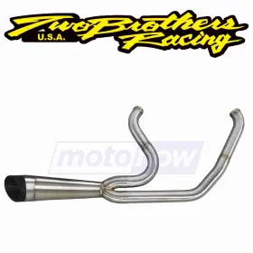Esf3 Two Brothers Racing Mn/esf3 2-into-1 Turnout Exhaust For 2018-2020 Harley Davidson Flhc Al
