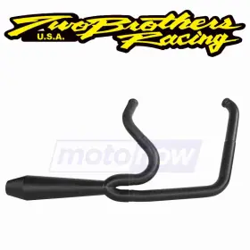 H891 Two Brothers Racing Mn/h891 2-into-1 Slash Cut Shorty For 2017-2020 Harley Davidson Flhr Bq