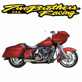 Mjk7 Two Brothers Racing Mn/mjk7 2-into-1 Gen-ii Exhaust Systems For 2014-2016 Harley Davidson Yf