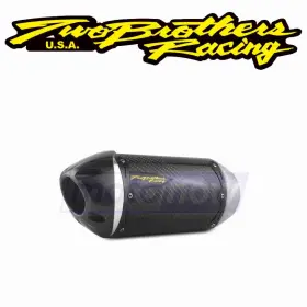 P71v Two Brothers Racing Mn/p71v S1-r Slip-ons For 2017-2020 Kawasaki Er650 Z650 - Exhaust Ta
