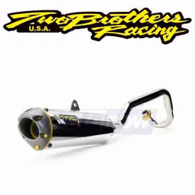 R4an Two Brothers Racing Mn/r4an M-6 Stainless Full System For 2010-2020 Kawasaki Klx110l - Mc