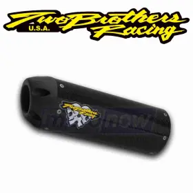 X3qz Two Brothers Racing Mn/x3qz Hurricane Storm Series Slip-on For 2016-2020 Honda Cbr500r - Oy
