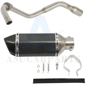 Ult166835152 Ultimate Motorcycle Low Mount Pipe Full Exhaust System For Honda Grom Msx125