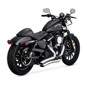 26367 Vance And Hines Big Radius 2-2 Chrome Exhaust For Sportster 14-22