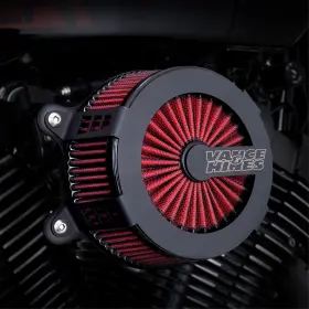 41128 Vance And Hines Vo2 Cage Fighter Air Intake Kit - Black
