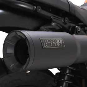 48429 Vance And Hines Honda Cl500 Scrambler Black Slip-on Exhaust #2