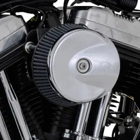 72379 Vance And Hines Vo2 Stingray Air Cleaner - Chrome For Harley-davidson