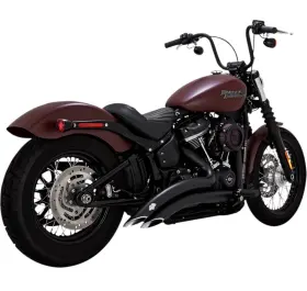 Vance And Hines Vh0305 Harley M8 Softail 18-24 Black Big Radius 2into2 46077 Streetbob