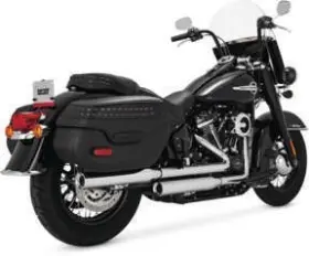 16316 Vance & Hines And Pcx Eliminator 300 Slip-on Exhaust 3 Inch Chrome Mild Steel