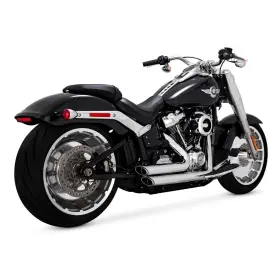 Vance & Hines 17235 And Shortshots Staggered Chrome 2-into-2 Exhaust System