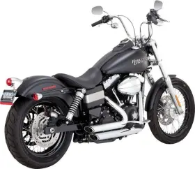 17327 Vance & Hines And Pcx Shortshots Staggered 2-into-2 Full Exhaust System Chrome