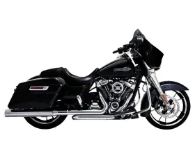 17351 Vance & Hines And Dresser Duals Header System- Chrome For 17-23 Touring