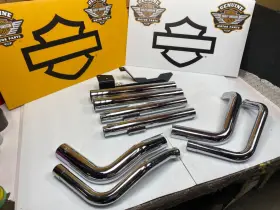 44353 Vance & Hines 17815 And Sportster 04-13 Xl Straightshot Exhaust Hs Chrome P/n #2 44353 Vance & Hines 17815 And Sportster 04-13 Xl Straightshot Exhaust Hs Chrome P/n #2