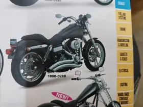 Vance & Hines 1800-0239 And Chrome Big Radius Dyna 2006-2017
