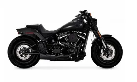 1800-2578 Vance & Hines And Hd Softail Fat Bob 18-22 Ho 2-1 Black Pcx Full System Exhaust