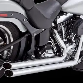 1800-2583 Vance & Hines And Hd Softail 86-17 Big Shots Staggered Chrome Pcx Full System Exhaus