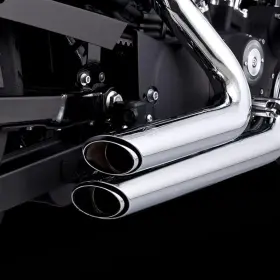 1800-2596 Vance & Hines And 18-22 Harley-davidson Softail Shortshots Staggered Pcx Full System