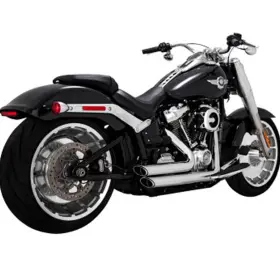 1800-2730 Vance & Hines And Shortshots Staggard Exhaust System Harley 18-22 Softail Flfbs 114