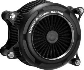 41120 Vance & Hines And V02 Onyx Air Intake Kit - Black For Harley Davidson
