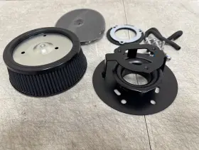 42375 Vance & Hines Returned And Hd Touring For 08-16 Stingray Intake Kit Black #2