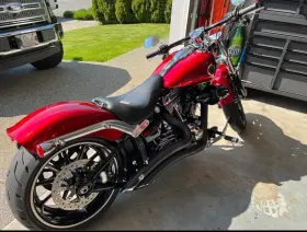 46065 Vance & Hines Used 2013-2017 Harley Softail Breakout And Big Radius Exhaust -