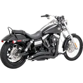 46081 Vance & Hines And Big Radius Matte Black 2-into-2 Exhaust System