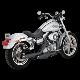 46844 Vance & Hines And Twin Slash 3 Inch Slip-on Muffler - Black