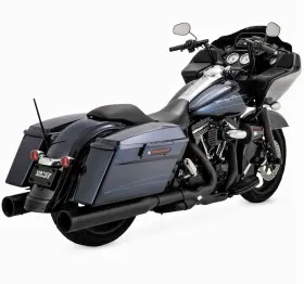 Vance & Hines 46894 And Ctr Power Duals Headers For Harley Touring 2014-2016