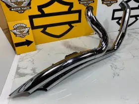 47177 Vance & Hines 2000-06 Harley Softail Deuce And Big Radius Exhaust Pipe System