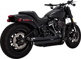 47339 Vance & Hines And Pcx Big Shots Staggered 2-into-2 Full Exhaust System Black #47339