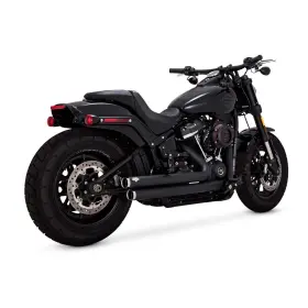 Hd-11 Vance & Hines 47941 Harley Davidson Softail Bigshots Black Exhaust System And Hd-11 Vance & Hines 47941 Harley Davidson Softail Bigshots Black Exhaust System And
