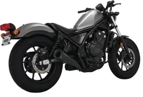 Vance & Hines 48421 M-002 And Upsweep Slip-on Exhaust For Honda Cmx500 Rebel 2017-2020 Black