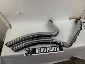 D662fc Vance & Hines Harley And V&h Big Radius Exhaust Pipes Breakout Fatboy D662fc Vance & Hines Harley And V&h Big Radius Exhaust Pipes Breakout Fatboy