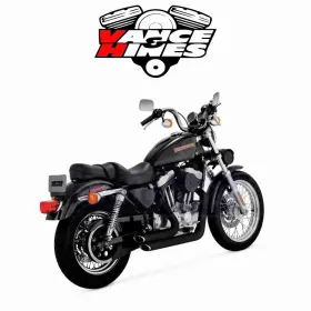 M6af Vance & Hines Mn/m6af And Shortshots Staggered Exhaust System For 1999-2003 Harley Bl