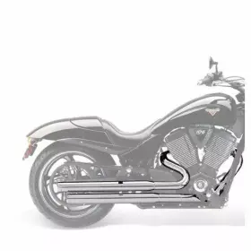 Victory 2878160-156 Display Stage 1 X-bow Chrome 50st Exhaust System