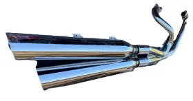 Vic-100 Victory 2004 - 2006 Vegas Kingpin Oem Performance Full Exhaust Chrome